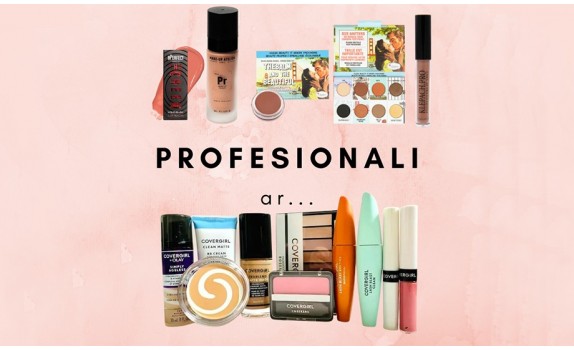 Profesionali ar “parduotuvinė” kosmetika?